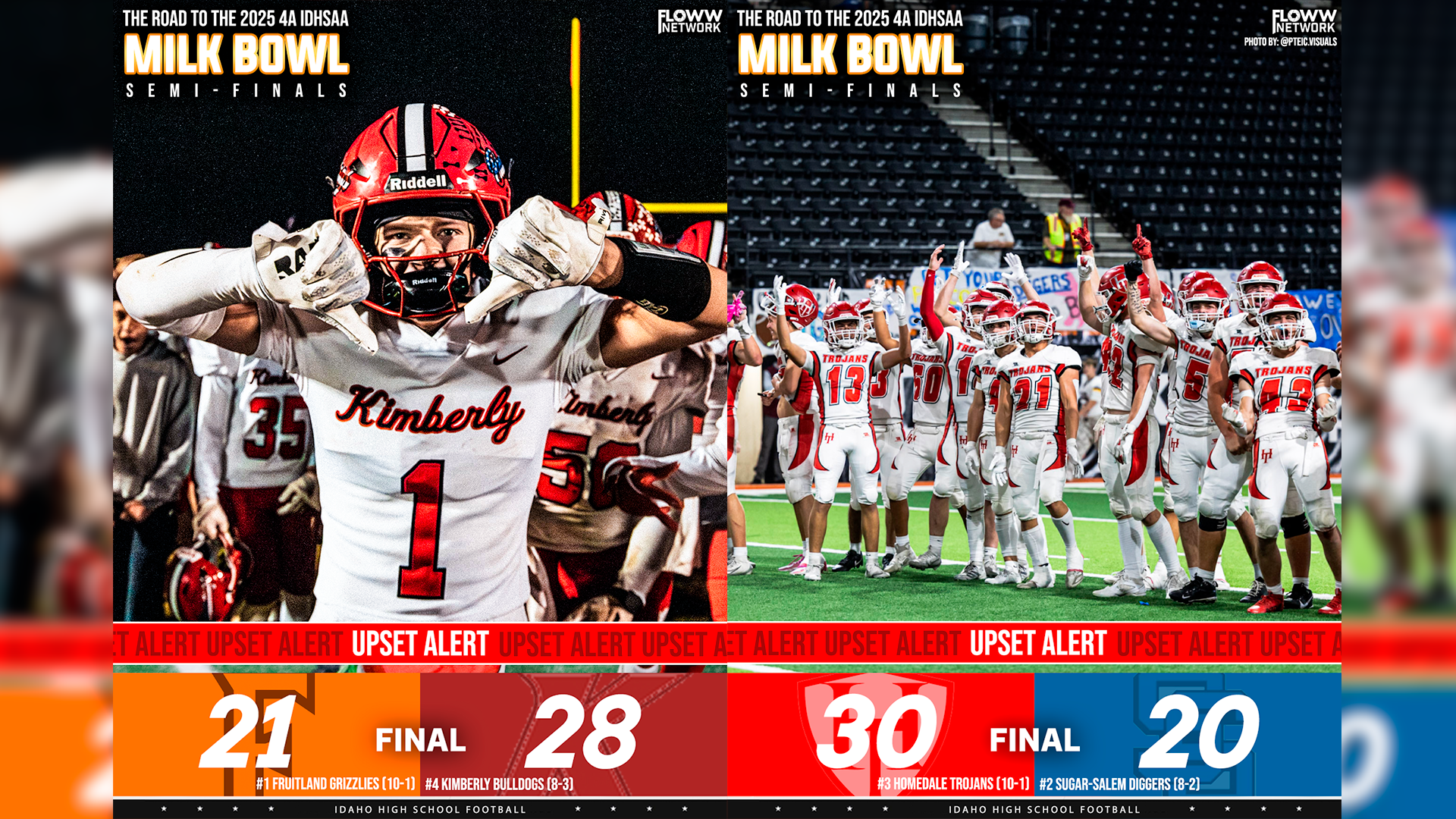 UPSET ALERTS: 4A SEMI-FINAL MADNESS! - Idaho high school sports - FLOWW Network