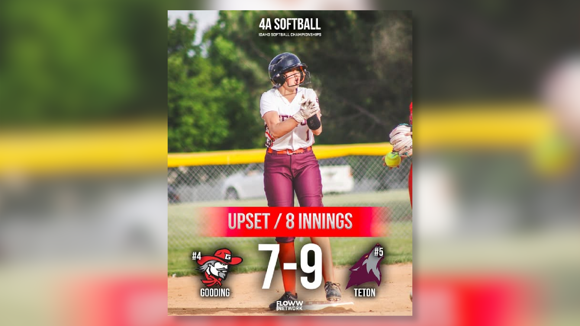 EXTRA-INNING UPSET! #5 TETON STUNS #4 GOODING 9-7 IN UPSET VICTORY - Idaho high school sports - FLOWW Network