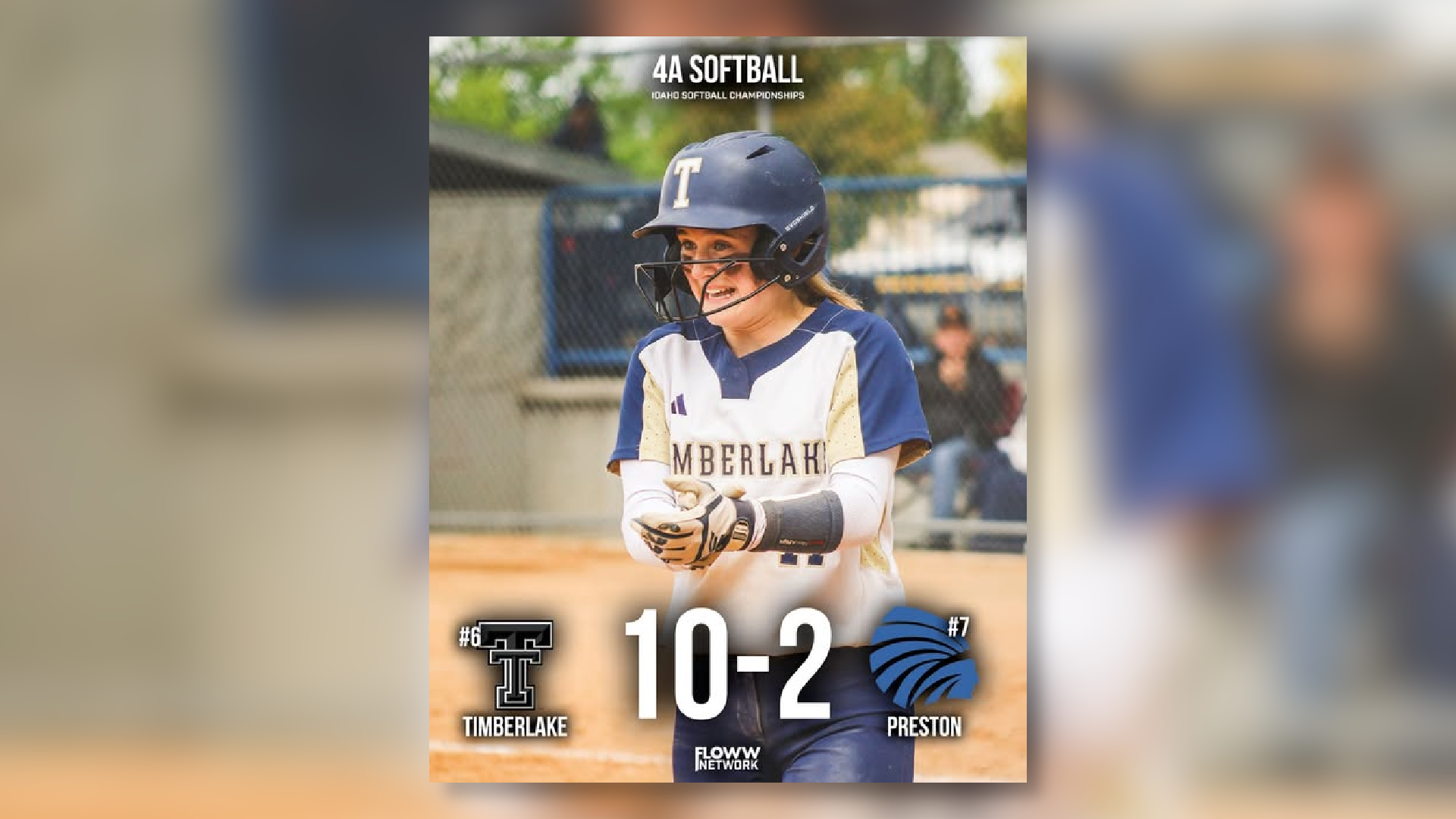 TIMBERLAKE STAYS ALIVE WITH DOMINANT 10-2 WIN OVER PRESTON - Idaho high school sports - FLOWW Network